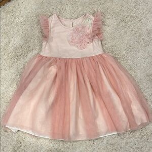 Pippa & Julie Kids Pink Tutu Tulle Dress size 5 Sleeveless